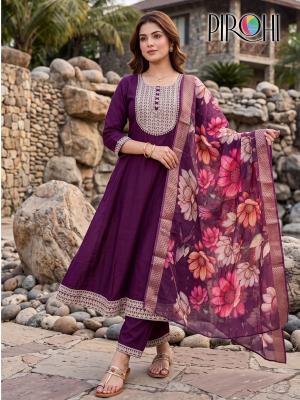 Pirohi anarkali kurti wholesaler in bhuleshwar